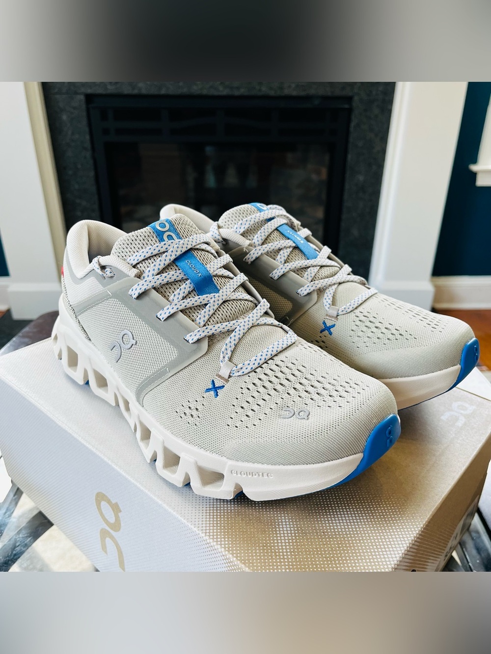 On Cloud X 5 Men’s Running Shoes Brume/Pearl NEW Training Sneakers 3MG30085098 - Picture 3 of 8